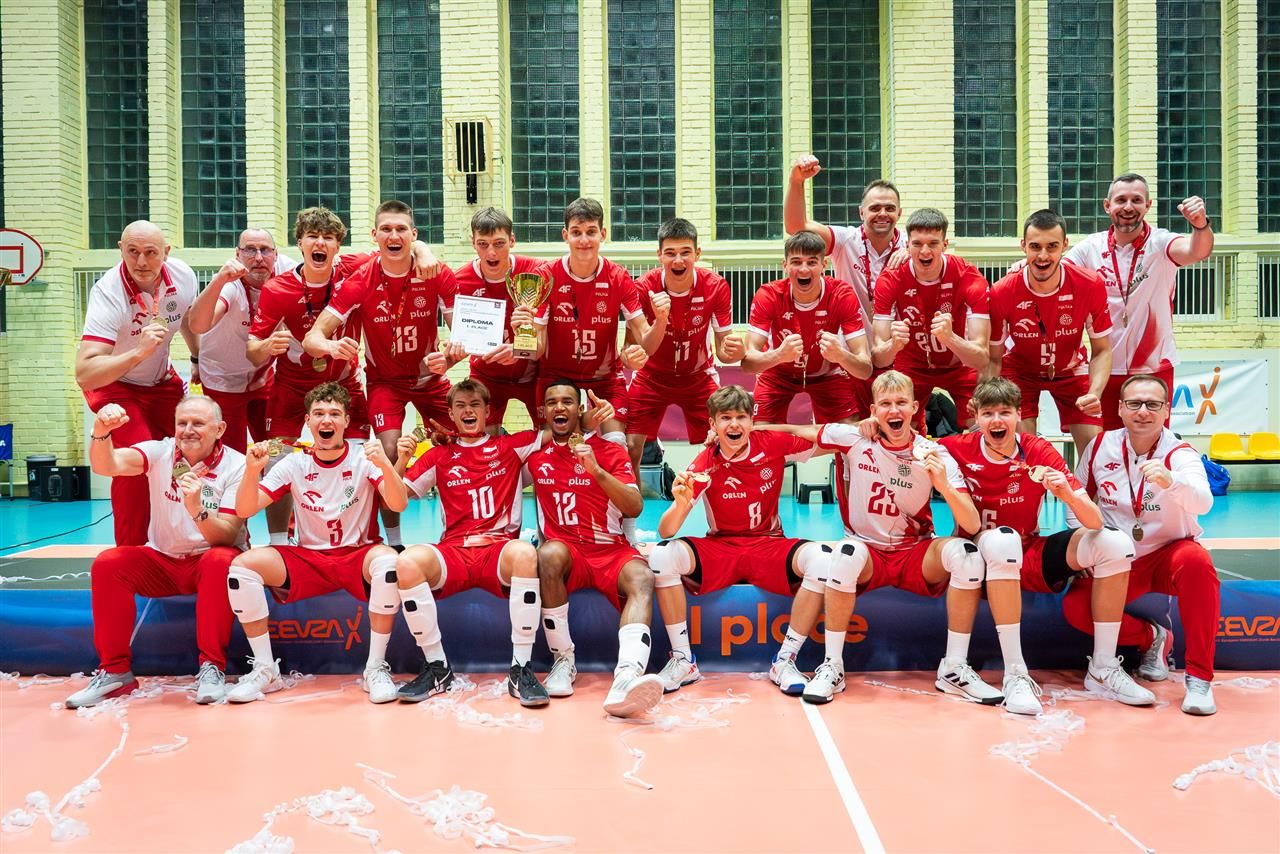 EEVZA U18M: Polska – Ukraina 3:0. Polacy ze złotymi medalami i awansem na ME!