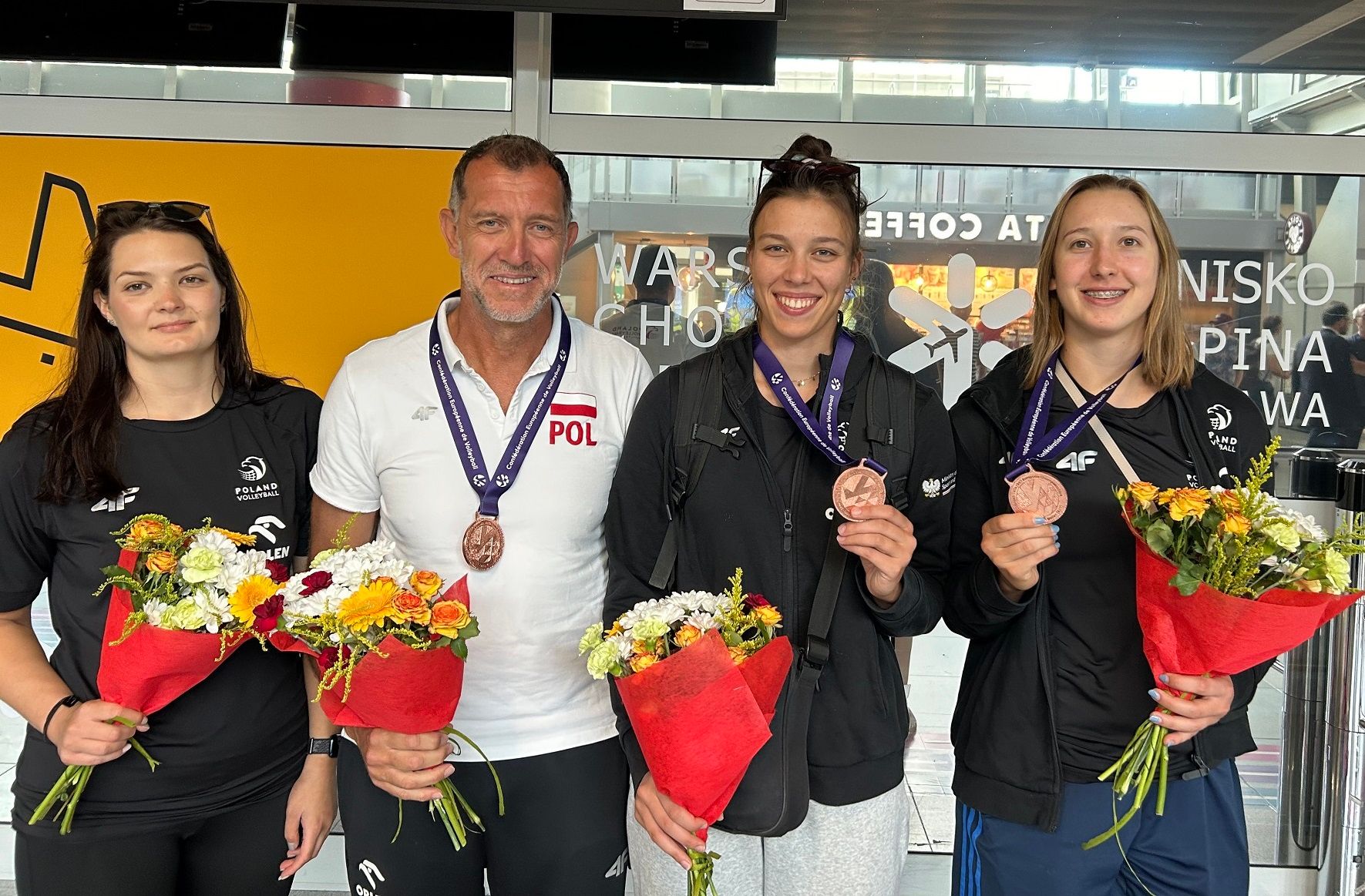 Ciężkowska/Łunio: "Możemy być z siebie dumne". Polki wróciły do kraju z brązowymi medalami ME!