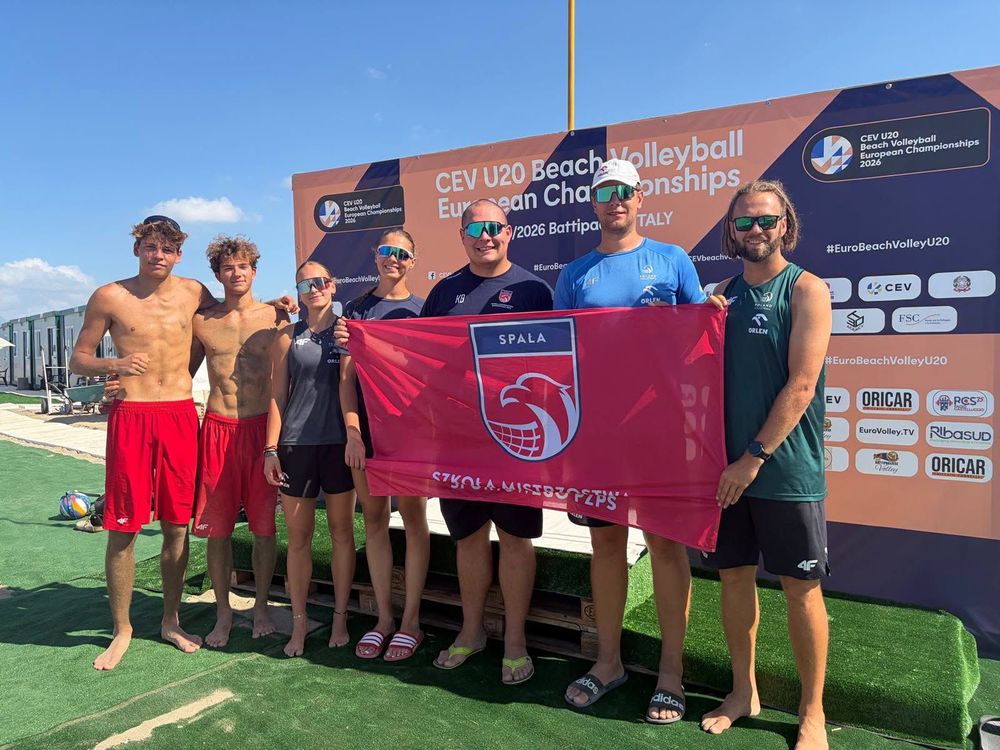 Mistrzostwa Europy U20 w Siatkówce plażowej – dzień 1. Świetne występy Biało-Czerwonych!