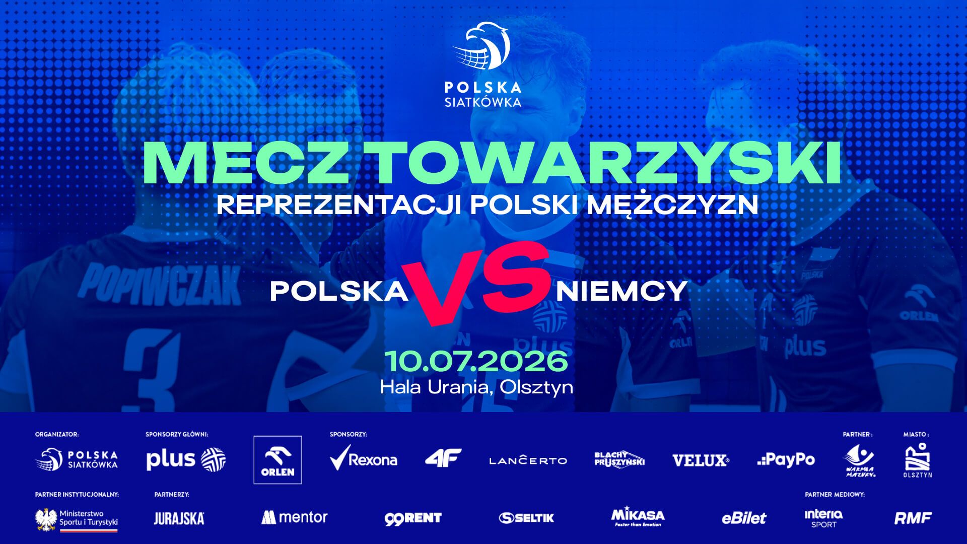 Polscy siatkarze znów zagrają w Olsztynie!