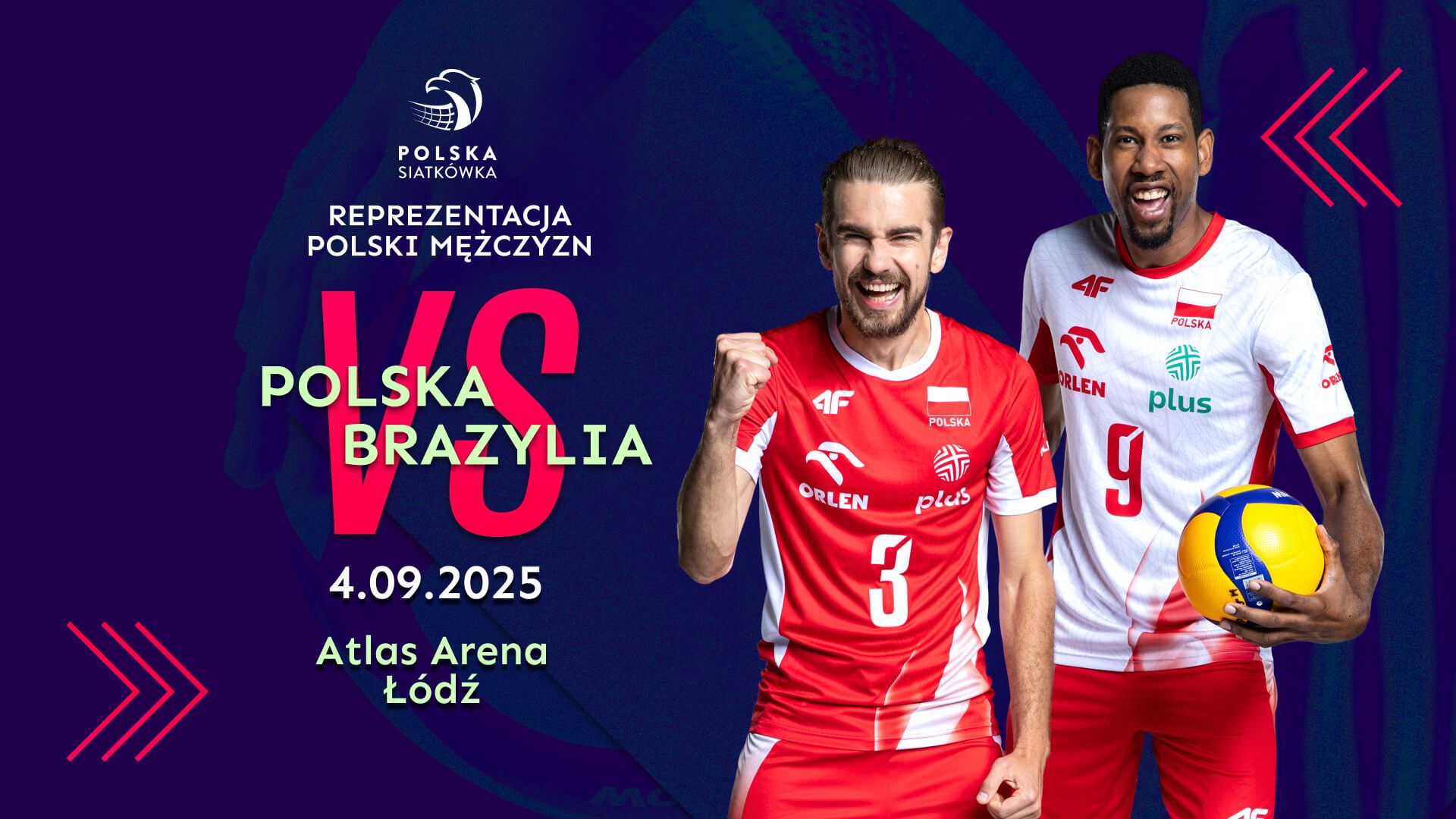 Biało-Czerwoni zagrają z Brazylią w Łodzi!