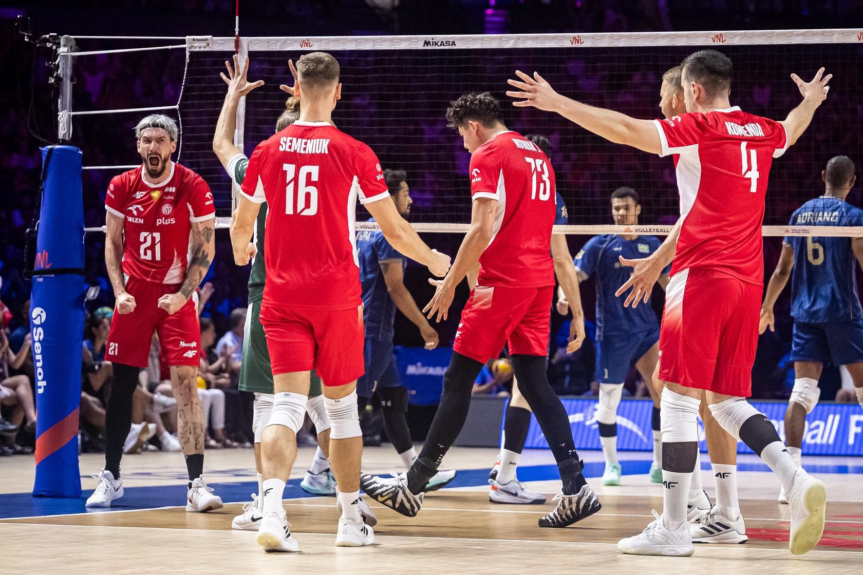 VNL Chicago 2026: Brazylia - Polska 0:3. Polacy z awansem do turnieju finałowego. 