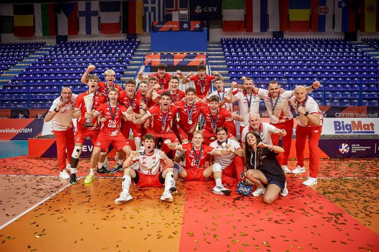 ME U18M: Polska - Francja 3:1. Biało-Czerwoni mistrzami Europy!
