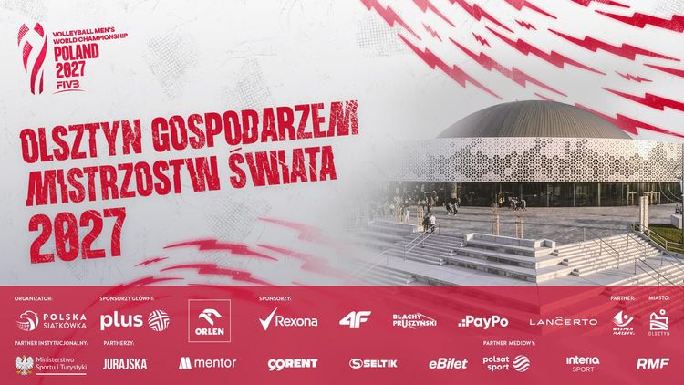 Olsztyn gospodarzem siatkarskich Mistrzostw Świata!