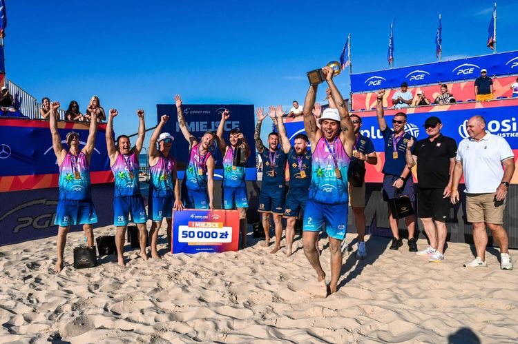 Grand Prix PGE. CUK Anioły Toruń najlepsze na plaży w Ustce