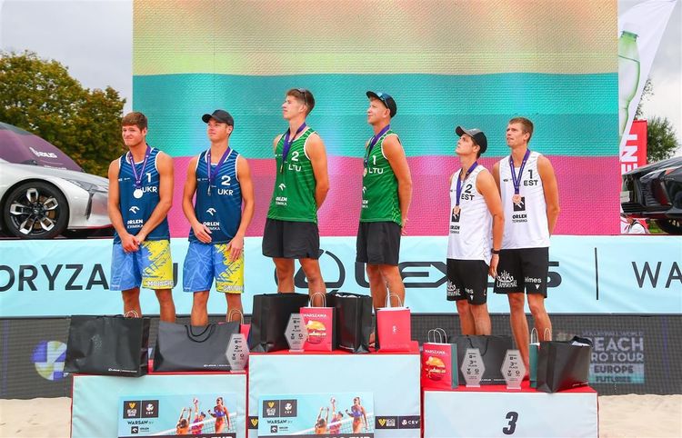 Beach Pro Tour Futures Warszawa: złoto dla Litwinów!