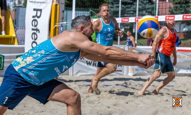 We Wrześni wystartowały XXIV ORLEN Mistrzostwa Polski Masters w Siatkówce Plażowej!