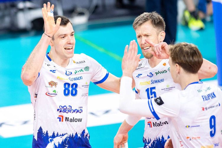 PlusLiga: Ślepsk Malow Suwałki po raz pierwszy wygrał z JSW Jastrzębskim Węglem