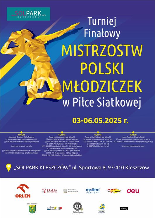 MP młodziczek Kleszczów 2025: harmonogram