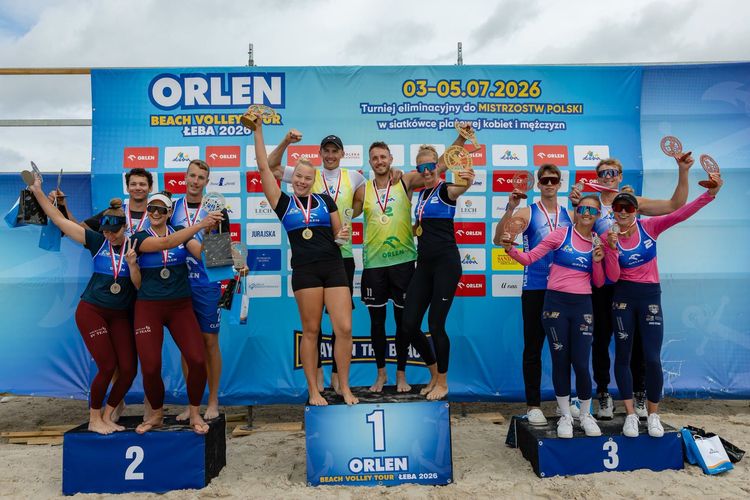 Poznaliśmy mistrzów ORLEN Beach Volley Tour Łeba 2026!