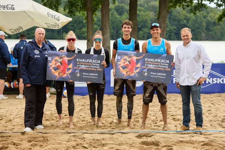 Wielkie odliczanie do CEV EuroBeachVolley 2026 w Starych Jabłonkach! Dwie pary z awansem