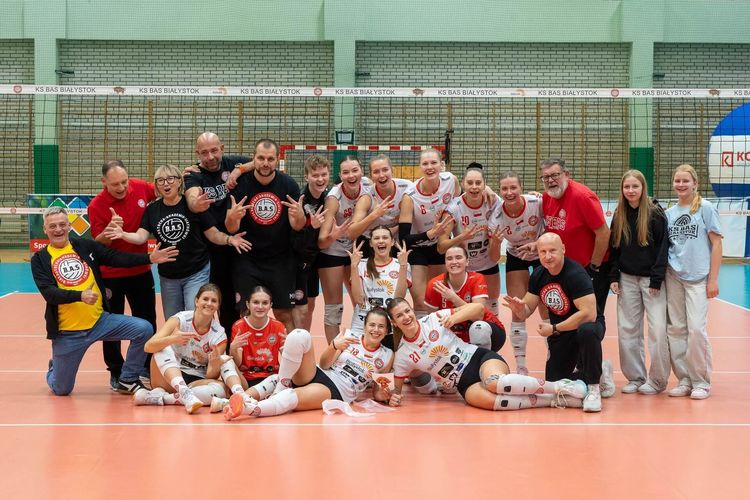 1LK:  Pewne zwycięstwo KS BAS Kombinat Budowlany Białystok