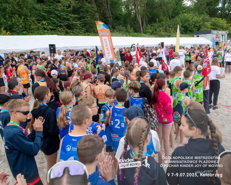 Wielki Finał KINDER Joy of moving na plaży 2025: ceremonia otwarcia