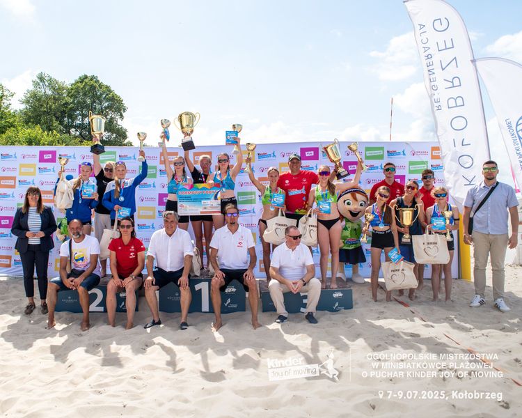 Wielki Finał KINDER Joy of moving na plaży 2025: ceremonia zamknięcia