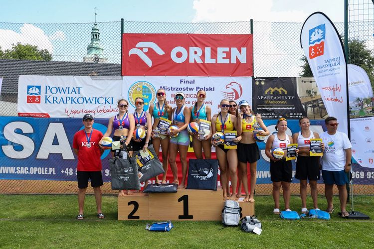 Leśniewicz/Lewandowska wygrywają w ORLEN Finałach Mistrzostw Polski Młodziczek w Kamieniu Śląskim