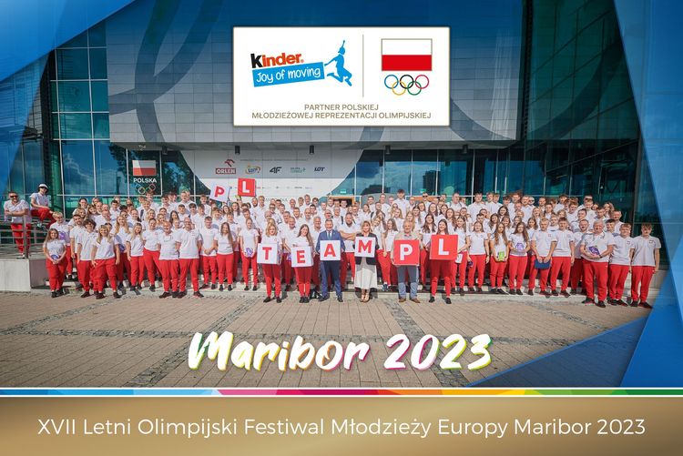 Młodzieżowa Reprezentacja Polski na XVII EYOF Maribor 2023 odebrała nominacje