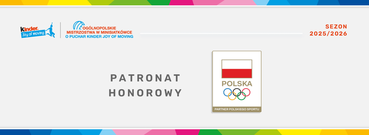 Patronat Honorowy Polskiego Komitetu Olimpijskiego – KINDER Joy of moving Minisiatkówka