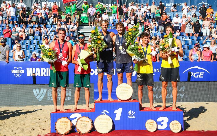 Beach Pro Tour Stare Jabłonki: Łosiak i Bryl ze srebrnymi medalami