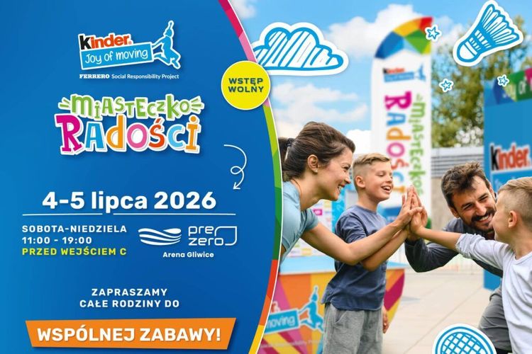 KINDER Joy of moving Miasteczko Radości – zabawa dla całej rodziny!