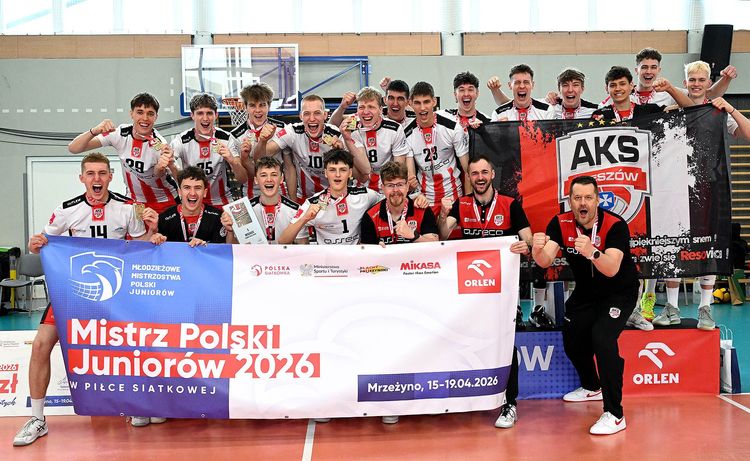 MP Juniorów - Mrzeżyno 2026: AKS V LO Rzeszów mistrzem Polski!