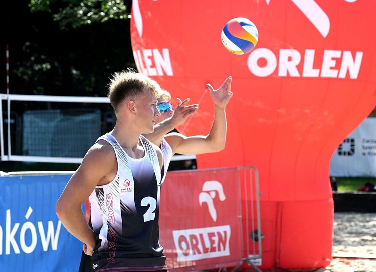 ORLEN Finał Mistrzostw Polski w Siatkówce Plażowej Juniorów – dzień 1.