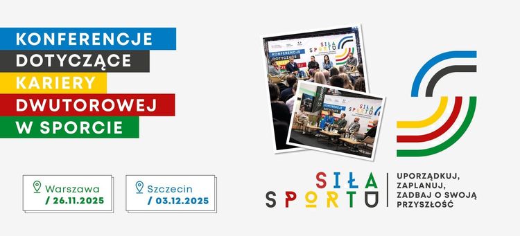 Kariera dwutorowa w sporcie - zaproszenie na konferencje