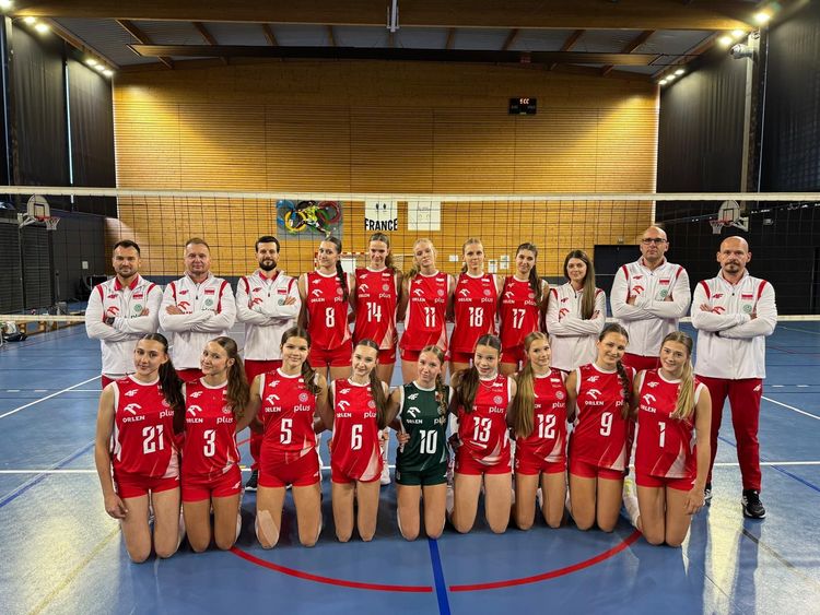 Reprezentacja Polski U15 dziewcząt rozegrała mecze kontrolne z Francją przed EEVZA