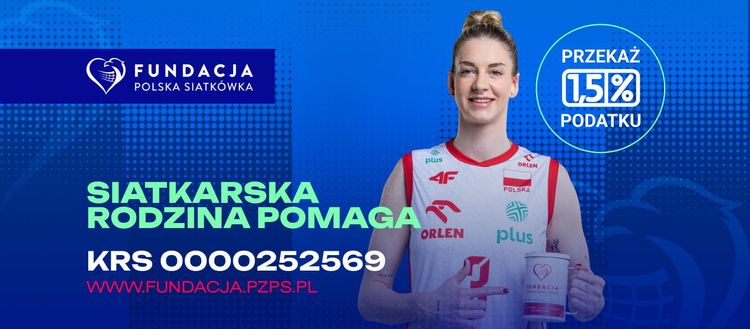 1,5% podatku dla Fundacji Polska Siatkówka