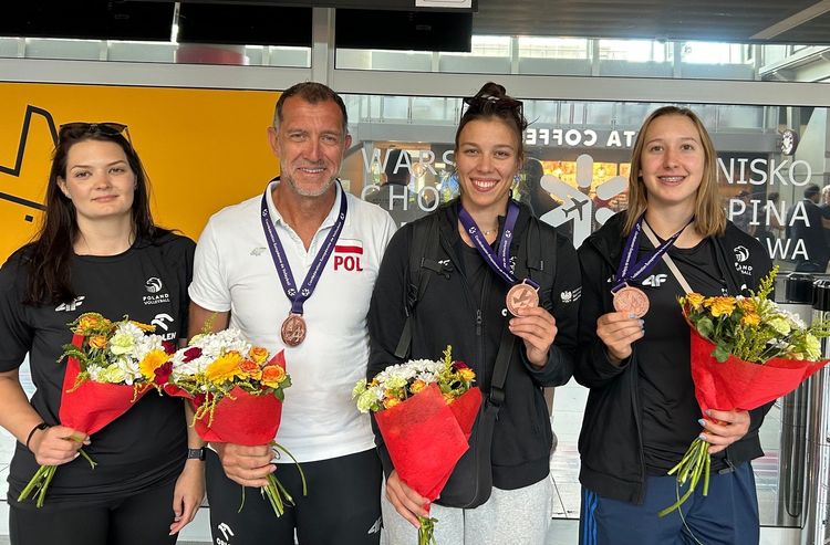 Ciężkowska/Łunio: "Możemy być z siebie dumne". Polki wróciły do kraju z brązowymi medalami ME!
