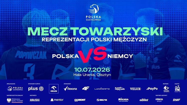 Polscy siatkarze znów zagrają w Olsztynie!