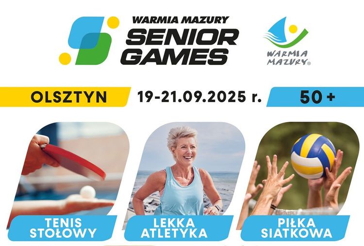 Zgłoś swoją drużynę do Warmia Mazury Senior Games 2025!