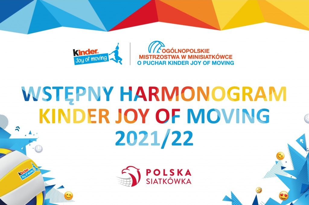 Aktualny harmonogram KINDER Joy of moving