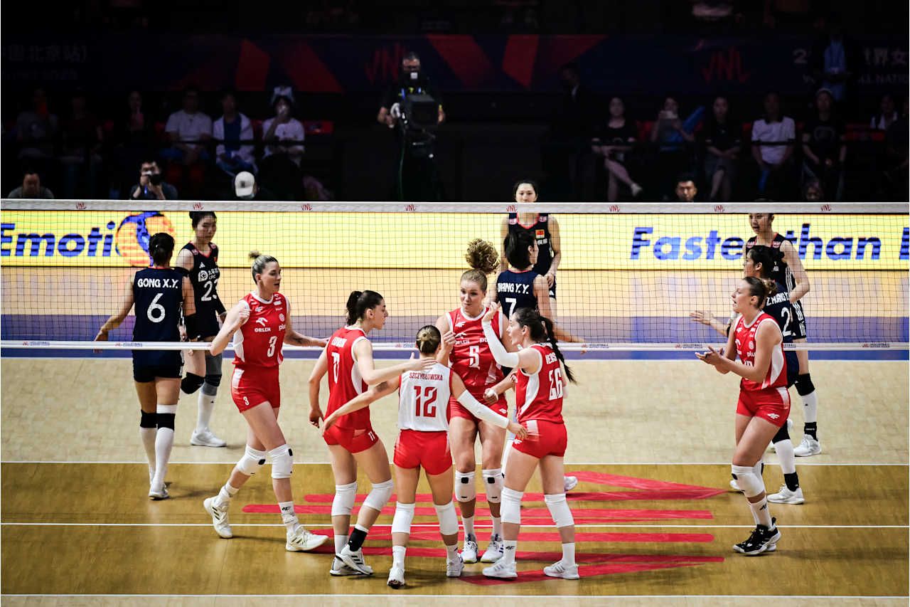 VNL 2025: Chiny - Polska 1:3