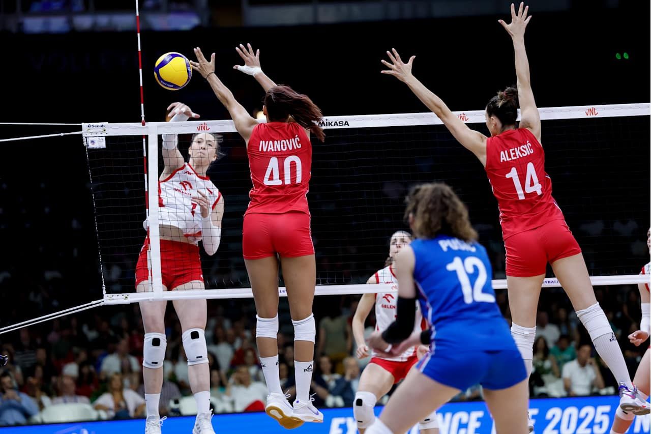 VNL 2025: Polska - Serbia 3:1